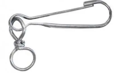 Карабин с вертлюгом оцинк.40мм 2шт Fixbox, , упак в интернет-магазине Патент24.рф