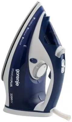 Утюг утюг gorenje sih2200blc 2200вт синий/белый в интернет-магазине Патент24.рф