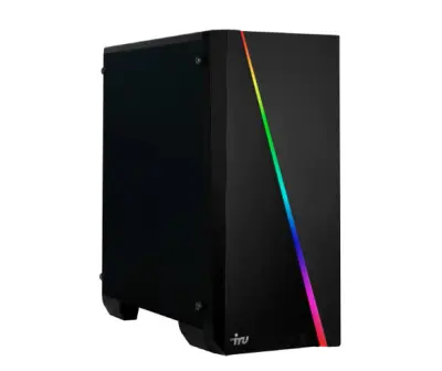 Компьютер iRU Game 520B5GE, AMD Ryzen 5 5600X, DDR4 16ГБ, 500ГБ(SSD), AMD Radeon RX 6500XT - 4ГБ в интернет-магазине Патент24.рф