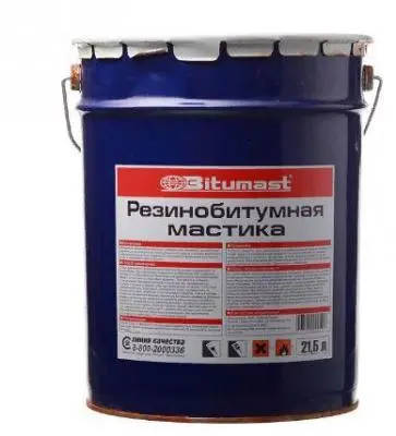Мастика Bitumast резинобитумная 5кг , , шт в интернет-магазине Патент24.рф