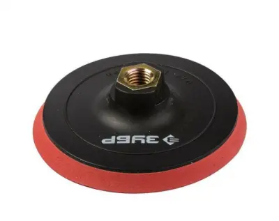 Тарелка опорная Зубр мастер пласт.для УШМ на липучке, мягк.полиурет. d-115мм М14 35782-115, , шт в интернет-магазине Патент24.рф