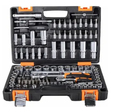 Набор инструментов Вихрь 1/2" 1/4" CrV в кейсе 108 предм. , , шт в интернет-магазине Патент24.рф