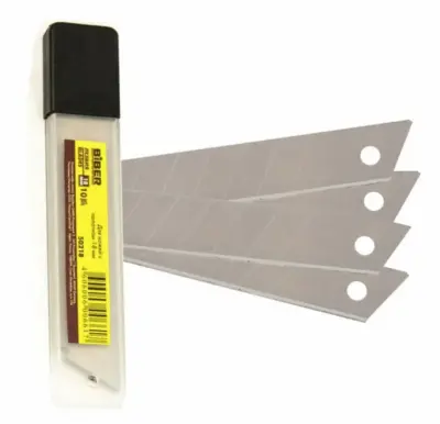Лезвия запасные БИБЕР 50318 Профи 18мм10шт, , шт в интернет-магазине Патент24.рф