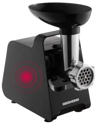 Мясорубка Redmond RMG-1241-6 1340Вт, овощерезка, черный в интернет-магазине Патент24.рф