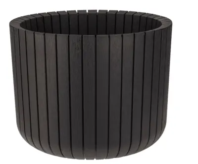 Кашпо пл. ШАТО д25см h20см 8,0л б/поддона М3039, , шт в интернет-магазине Патент24.рф