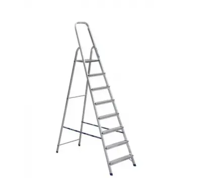 Стремянка комб. стальная с алюм.ступенями 8 ступеней NV, , шт в интернет-магазине Патент24.рф