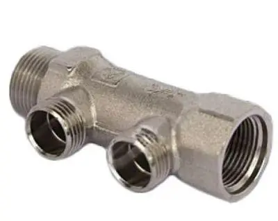 Коллектор 1"х2 вых 1/2 нар., , шт в интернет-магазине Патент24.рф