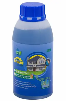 Биосостав Argus garden 0,5л д/биотуалетов (накопит.бачок) РФ AR-431, , шт в интернет-магазине Патент24.рф