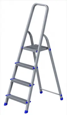 Стремянка алюмин. 4 ступени NV111 Новая высота 1110104, , шт в интернет-магазине Патент24.рф