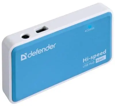 Разветвитель USB Quardo Power USB2.0, 4 порта, блок питания 2А в интернет-магазине Патент24.рф