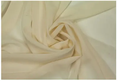 Тюль Вуаль шелк 300х260 с утяжелителем молочный ГП, , шт в интернет-магазине Патент24.рф