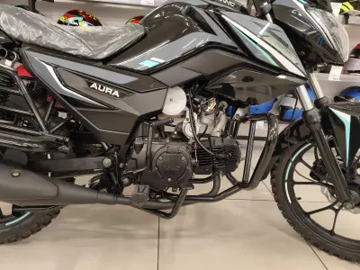 Мопед VMC AURA CM48Q 48см3 серия R1100 черный/голубой, , шт в интернет-магазине Патент24.рф