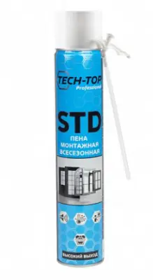 Пена монтажная Tech-Top STD профи 740мл всесезонная, , шт в интернет-магазине Патент24.рф