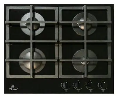 Панель варочная DeLuxe GG4 750229F-060 (черное стекло) в интернет-магазине Патент24.рф