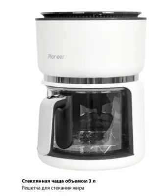 Гриль Pioneer SM501D белый в интернет-магазине Патент24.рф