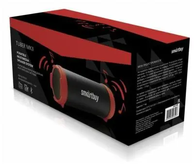 Портативная колонка SmartBuy (SBS-4100) TUBER MKII чёрная в интернет-магазине Патент24.рф