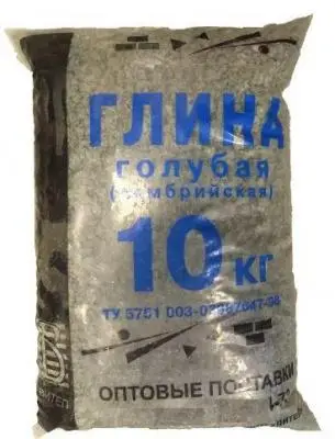 Глина голубая 10кг., , шт в интернет-магазине Патент24.рф