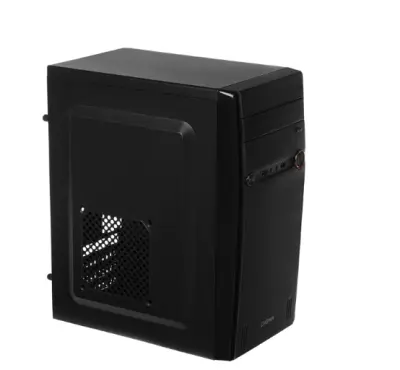 Корпус системного блока Digma mATX DC-MATX102-U2, Mini-Tower, без БП,  черный в интернет-магазине Патент24.рф