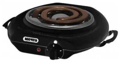 Плита электрическая Мечта 112ч ЭПЧ1-1,0 (черная) в интернет-магазине Патент24.рф