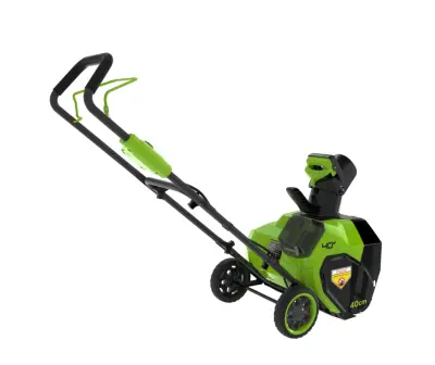 Снегоуборщик аккумуляторный Greenworks 2603607UG, 40V, 40 см, с 1хАКБ 5 Ач и ЗУ, , шт в интернет-магазине Патент24.рф