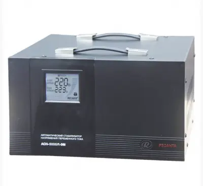 Стабилизатор АСН -5000/1-ЭМ Ресанта, , шт в интернет-магазине Патент24.рф
