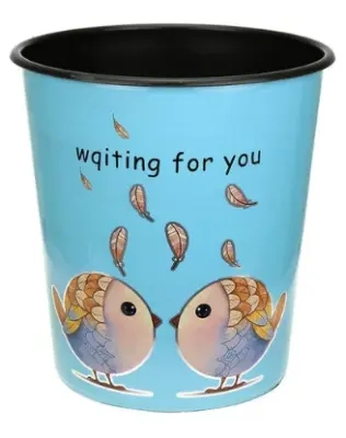 Ведро пл. д/мусора Мрамор 8,5л. 24,5х26 цвета микс, , шт в интернет-магазине Патент24.рф