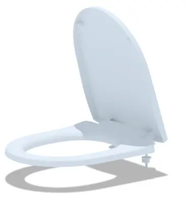 Сиденье д/унитаза АНИ-пласт универсальное WS0320 (пласт.крепеж), , шт в интернет-магазине Патент24.рф