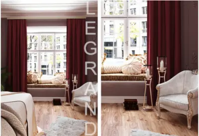 Портьера Блэкаут 200х260 марсала ГП, , шт в интернет-магазине Патент24.рф