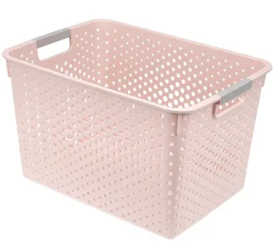 Корзина пл. туалет/принадлеж. "Сицилия" 35х25см h21,4см с/руч , , шт в интернет-магазине Патент24.рф