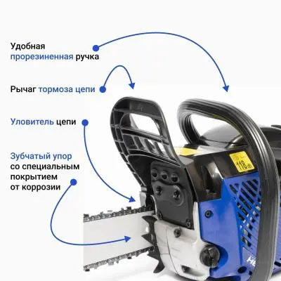 Бензопила НЕВА CSB58 PRO 2,4 кВт/3,26л.с., , шт в интернет-магазине Патент24.рф