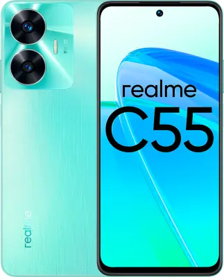 Смартфон Realme C55 8Gb/256Gb RXM3710 Green/Зеленый в интернет-магазине Патент24.рф