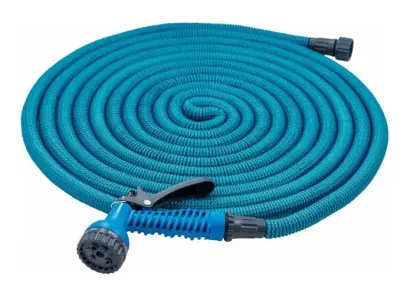 Шланг поливочный ROLL TELESCOPE 15м (L-15м, Рраб-6 бар, Рмакс-12бар, прис.размер - 3/4", распыл 7реж, , шт в интернет-магазине Патент24.рф