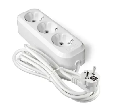 Удлинитель сетев. Universal ПВС 3х1,5 3роз. 5м. 16А земля АВС-пластик 1723, , шт в интернет-магазине Патент24.рф