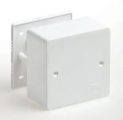 Коробка о/у для кабель-каналов 85х85х45 65015, , шт в интернет-магазине Патент24.рф