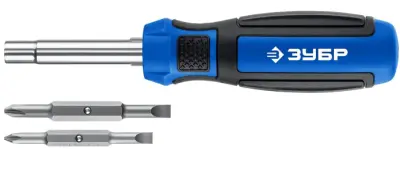 Отвертка ЗУБР Профессионал комбинированная 6в1 25030, , шт в интернет-магазине Патент24.рф
