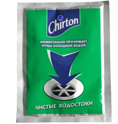 Средство чистящее ЧИРТОН от засоров 60гр, , шт в интернет-магазине Патент24.рф