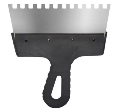 Шпатель БИБЕР фасадный нерж. сталь, 200мм зубч. 8мм 35214, , шт в интернет-магазине Патент24.рф