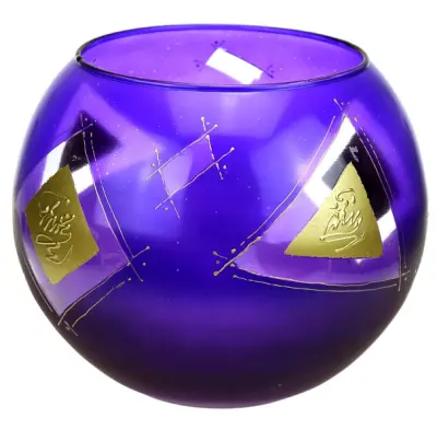 Ваза ст д/цветов h19,2см шар "Шаровая. Боргезе" 5,48л д22,7см, , шт в интернет-магазине Патент24.рф