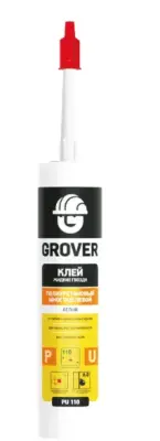 Жидкие гвозди GROVER PU110 сверхпрочный многоцелевой 280 мл, , шт в интернет-магазине Патент24.рф