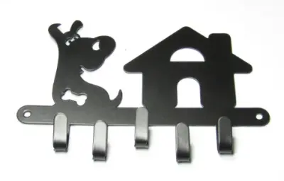 Ключница "Собачка"-S HOЭЗ черный матовый, , шт в интернет-магазине Патент24.рф