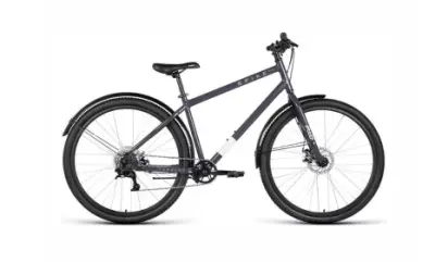 Велосипед FORWARD SPIKE 27,5 D (27,5" 8 ск. рост. 18") 2023, серый/серебристый, , шт в интернет-магазине Патент24.рф