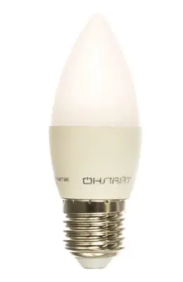 Лампа светод. 71630 OLL-C37-6-230-2.7K-E27-FR ОНЛАЙТ, , шт в интернет-магазине Патент24.рф