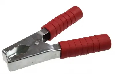 Зажим "крокодил" 250А 150мм красный 16-0020, , шт в интернет-магазине Патент24.рф