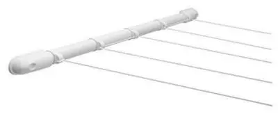 Сушилка для белья сушилка для белья "джаз" 5 линий (длина 6м) настенная sndp5 в интернет-магазине Патент24.рф