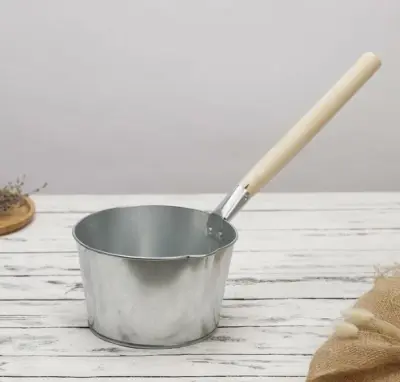 Ковш оцинк. 3,5л. банный дер/руч. д21см, , шт в интернет-магазине Патент24.рф