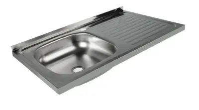 Мойка нерж.накл. 50х80 0,4х130 VLADIX V-402-L, , шт в интернет-магазине Патент24.рф