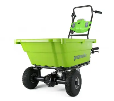 Тележка самоходная садовая Greenworks 40V 106л G-MAX G40GC, , шт в интернет-магазине Патент24.рф