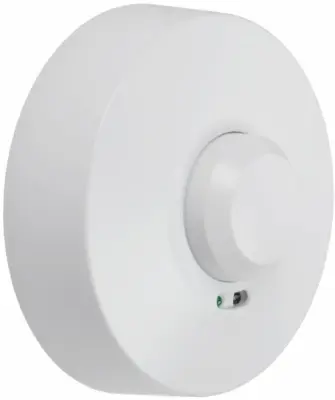 Датчик движения МВ потолочный 1200w 360гр 8м IP20 белый, , шт в интернет-магазине Патент24.рф