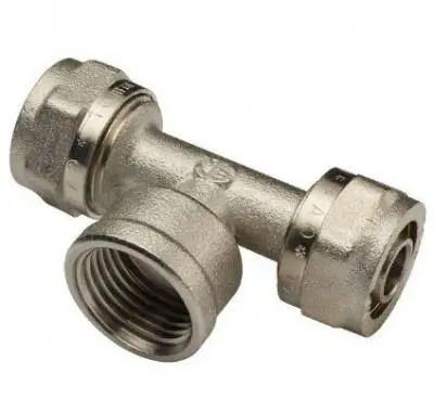 Тройник 20х1/2х16 ц/г/ц, , шт в интернет-магазине Патент24.рф