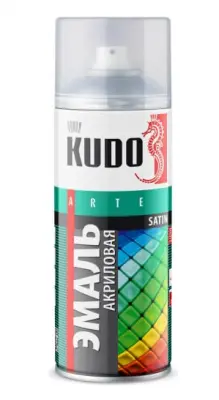 Эмаль Kudo аэроз. универ. satin белая 520мл. KU-9003, , шт в интернет-магазине Патент24.рф